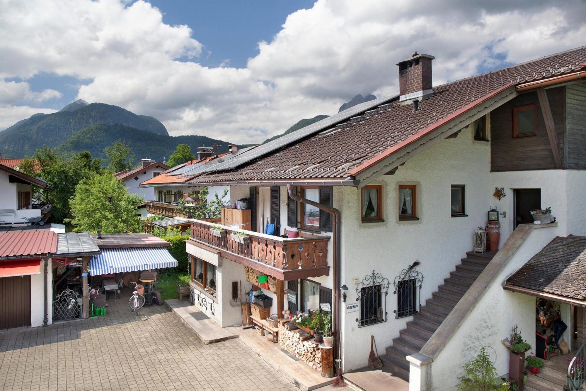 Ferienwohnung Brunnsteinnest Mittenwald Exterior foto